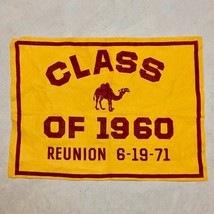 Vintage R. J. Reynolds High School Class of 1960 Reunion 23&quot;x17&quot; Banner ... - $39.95