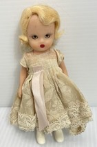 Vintage Nancy Ann Storybook Doll Blond Hair  4.25” Sleepy Eyes Jointed - £8.88 GBP
