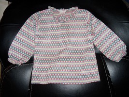 Buster Brown VINTAGE 70&#39;S LONG SLEEVE SHIRT SIZE 18 MONTHS GIRL&#39;S EUC - £14.62 GBP