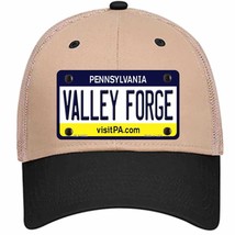 Valley Forge Pennsylvania State Novelty Khaki Mesh License Plate Hat - £22.80 GBP