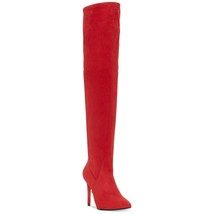 Jessica Simpson Women Over the Knee Boots Livelle Sz US 5.5M Richest Red Stretch - £44.84 GBP