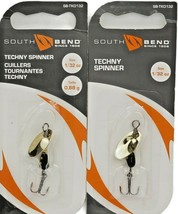 South Bend Techny Spinner SB-TKO132-G Techny Spin 1/32 oz. Gold#1-Lot of... - £10.82 GBP