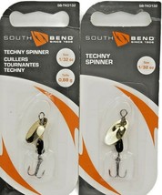 South Bend Techny Spinner SB-TKO132-G Techny Spin 1/32 oz. Gold#1-Lot of... - £10.35 GBP