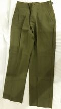 NEW OLD STOCK KOREAN WAR OG 108 WOOL OD FIELD TROUSERS SMALL REGULAR JJ 988 - €82,53 EUR