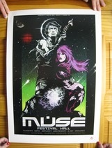 Muse Póster Festival Recibidor Suelo Componentes Jan 30 31 - $268.54