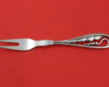 Ornamental #42 by Georg Jensen Sterling Silver Pickle Fork 5 3/4&quot; - £99.84 GBP