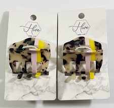 LOT OF 2 Hive &amp; Co. Hair Clip , Hair Accessory - £9.88 GBP