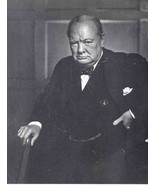 Winston Churchill PHOTO Gravure PRINT Karsh - £39.93 GBP