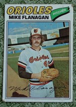 Mike Flanagan, Orioles,  1977  #106 Topps  Baseball Card GD COND - $0.99