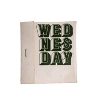 Rare Vintage Matchbook – &quot;Wednesday Halfway to Friday&quot; Unstruck Ephemera! - £8.61 GBP