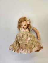 Vintage Doll Porcelain Bisque Storybook Size Maystar Birthstone 6&quot; - £8.46 GBP