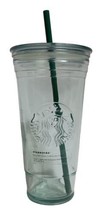 Starbucks Coffee Recycled Glass Cold-to-Go Cup Tumbler Made in SPAIN 20 oz - £71.90 GBP