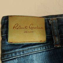 Robert Graham Denim Jeans Men&#39;s Size 32 &quot;  Waist by 30&quot; Inseam - £97.78 GBP