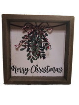 Farmhouse Christmas Tiered Tray, Farmhouse Christmas, Mini Christmas Sign:4x4”. - £11.51 GBP