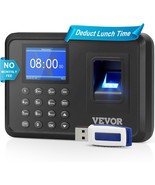 VEVOR Time Clock, Fingerprint Time Clocks for Employees Small Business, - $2,886.81 MXN