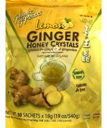 1/2/4 Bags, Prince of Peace Lemon Ginger Honey Crystals 19 Oz/540g 30 Sa... - $24.43 CAD+