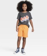 Boys&#39; Pull-On &#39;At The Knee&#39; Knit Shorts - Cat &amp; Jack  Orange Medium. NWT. P - €4,26 EUR