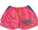 Nike Kyrie 6 Graffiti Gym Swim Beach Shorts Digital Pink Neon Vintage 90... - $67.21