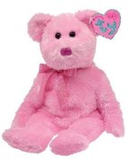 Ty Beanie Babies Dazzler Pink Pinkys Bear - £9.00 GBP