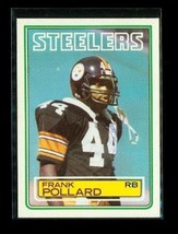 Vintage 1983 TOPPS Football Trading Card #364 FRANK POLLARD Pittsburgh Steelers - £3.94 GBP