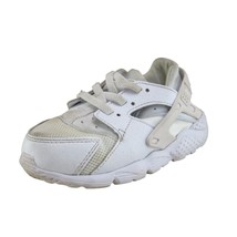 Nike Sz 8 Toddler Unisex Sneaker White Synthetic Huarache Medium - £17.68 GBP