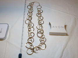 Ladies Womens Avon Extensive Links Long Necklace 30&quot; +3&quot; ext F3858951 NIP;; - £11.51 GBP