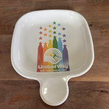 Vintage 80&#39;s charity United Way Corning p-185-b side dishes - $11.30