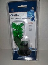 Aqueon Betta Filter With Natural Plant I420R Item  #100542354 (A1) - £10.86 GBP