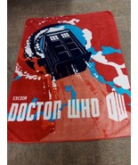 Vintage BBC Doctor Who Wormhole Design 60&quot;x80&quot; Fleece Blanket - $148.50