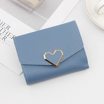 Three-fold Women Short Wallet  Hasp Wallet Leather Coin Purse Card Holder Mini C - £48.19 GBP