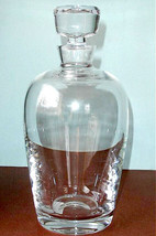 Wedgwood Barbara Barry Curtain Call Crystal Decanter 9.5&quot;H New - £58.20 GBP