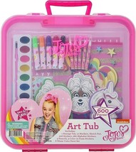JoJo Siwa Coloring and Activity Art Tub, Includes Markers, Stickers, Mess ... - £14.62 GBP