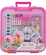 JoJo Siwa Coloring and Activity Art Tub, Includes Markers, Stickers, Mes... - £14.46 GBP