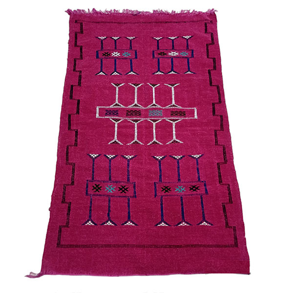 Primary image for  Beni Ourain Small carpet Rug Rug-wool rug,Rug, berber pink color rug handmade 