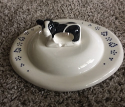 * Replacement 7 1/2 In Vintage Ceramic Kitchen Cooking Pot Lid - £12.85 GBP