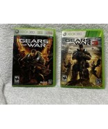 Gears Of War &amp; Gears Of War 3. Xbox 360. Pre Owned - £20.18 GBP
