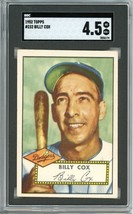 1952 Topps Billy Cox #232 SGC 4.5 P1356 - $64.35