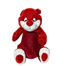 Classic Toy Company Red Valentine Heart Love Bear Plush Stuffed Animal 13&quot; - £20.17 GBP