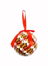Maryland Flag Ball Holiday Tree Ornament NEW Fast Free Ship - $14.95