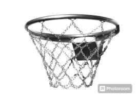 Mounted Hoop Basketball Basket Sports Equipment Ball Games Grid Stainles... - £272.74 GBP