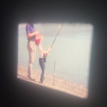 8mm Home Movie Fishing Lake Tourist England Amsterdam 1970s 3” Reel - £13.41 GBP