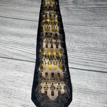 Elegant Black and Gold Men&#39;s Tie - $10.00