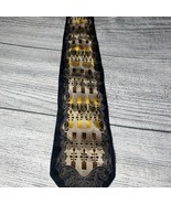Elegant Black and Gold Men&#39;s Tie - $10.00