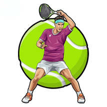 AnyGame Sports Stars Tennis Wooden Jigsaw Puzzle Adult Educational Fabulous Gift - £18.43 GBP+