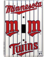 Minnesota Twins MLB Metal Novelty Light Switch Cover Plate - £10.35 GBP