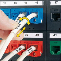 Panduit R100X150V1C WHT PRINT-ON AREA 10 - 6 AWG CBL - $135.23