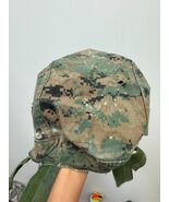 USMC REVERSIBLE WOODLAND AND DESERT COVER FOR ACH MICH HELMET - SMALL/ME... - $63.38 CAD