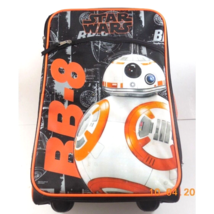 Star Wars BB 8 Disney Store Kids Soft Side Rolling Travel Luggage Suitcase - $39.59