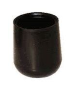 4 Heavy Duty 5/8'' Black Nylon Chair Glide Tips - $9.11
