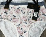 Kathy Ireland Womens Brief Underwear Panties Multicolor 5-Pair Cotton (A... - £22.17 GBP